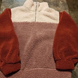 Universal Thread Multicolor Teddy Jacket